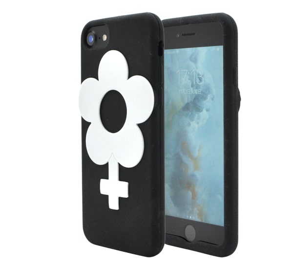 【iPhone6/6s/7/8/SE(第2・第3世代)用】お花 可愛い フラワーケース アイフォン7 ...