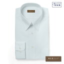 オーダーシャツ デザイン変更可能 ワイシャツ Yシャツ オーダーワイシャツ メンズ 長袖 半袖 七分 大きいサイズ スリム らくらく オーダー 日本製 形態安定 軽井沢シャツ レギュラーカラー 白場ライトブルーピンストライプ [R10KZR517] 送料無料 2
