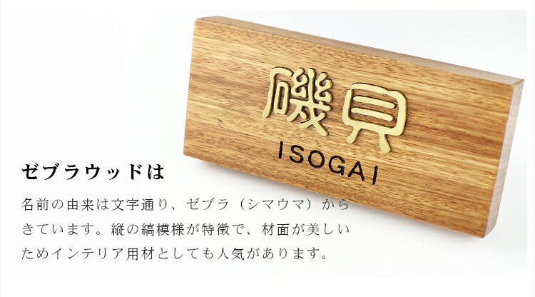 【送料無料】組合表札 アパート 表札激安 マンション表札 長方形表札 おしゃれ ゼ...