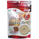 ※予告なくパッケージが変更となる場合がございます。商品名淡路島産 たまねぎスープ お得用 200g個装サイズ・容量個装サイズ：129X199X30mm個装重量：約220g内容量：200g商品説明●1食毎の個包装から約32杯分使える得用タイプです。●チャーハンやカレーに入れることで一味違う味付けが楽しめます。原材料ぶどう糖、食塩、オニオン粉末、デキストリン、醤油粉末、ガーリック粉末、酵母エキス、椎茸エキス、パセリ、調味料(アミノ酸等)、(原材料の一部に大豆、小麦を含む)お召し上がり方(1)カップに本品を小さじ2杯入れます。(2)沸騰したお湯を約200cc注いでよくかき混ぜてください。(3)美味しい玉ねぎスープの出来上がりです。※スープの表面に浮いている白い繊維状の物は玉ねぎ由来の物です。※調理時、飲料時の熱湯でのやけどには十分ご注意ください。使える！アレンジレシピ＜チャーハン＞ご飯お茶碗約2杯に対し、本品を小さじ2杯入れます。塩を加減して、お好みの味に調整してください。＜カレー＞本品を入れることで、コクがアップします。いつものカレーに、隠し味としてお好みの量を入れてください。栄養成分表示(100gあたり)エネルギー・・・231kcaLたんぱく質・・・4.8g脂質・・・0.2g炭水化物・・・52.5gナトリウム・・・12.2g保存方法直射日光、高温多湿を避け常温で保存してください。ご注意下さい・吸湿性の高い原料を使用しているため、固化する場合がありますが、品質に問題ございません。・開封後はチャックを閉め、お早めに召し上がりください。・本製品製造工場では小麦、そば、卵、乳成分、落花生、えび、かにを含む製品を製造しています。区分食品JANコード4946763059953広告文責株式会社メディアリンク　0276-55-5551発売元ヨコヤマコーポレーション