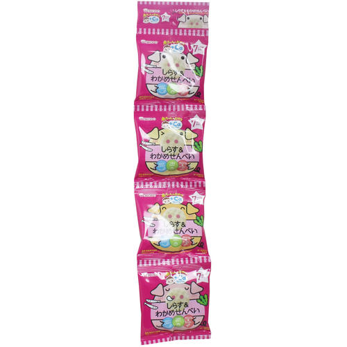 アサヒグループ食品 和光堂赤ちゃんのおやつ+Caしらす&わかめせんべい(5g×4袋) アサヒグループ食品 和光堂赤ちゃんのおやつ+Caしらす&わかめせんべい(5g×4袋)