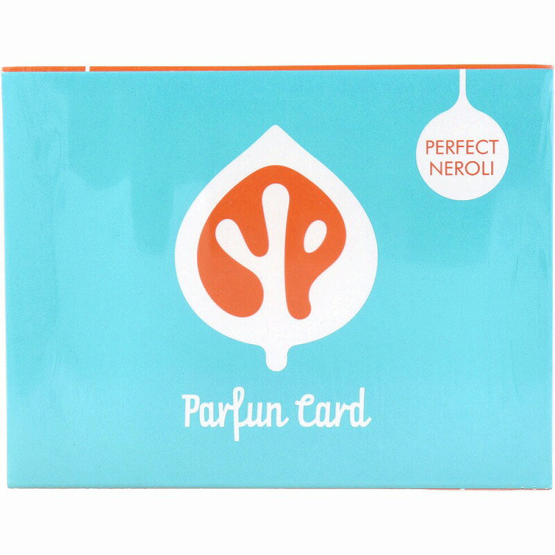 Parfun Card(パルファンカード) パーフェクトネロリ 1セット カード フレグランス 名刺 ネロリ パルファン 名刺入れ 財布 手紙 しおり カバン ...