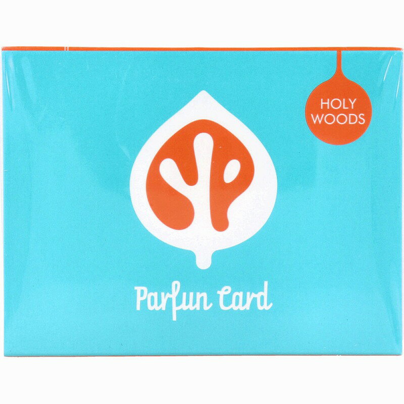 Parfun Card(パルファンカード) ホーリーウッズ 1セット カード フレグランス 名刺 パルファン 名刺入れ 財布 手紙 しおり カバン ポーチ 小物...