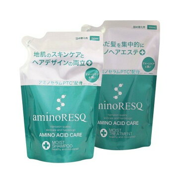 【おまけ付】アミノレスキュー シャンプー&トリートメントの詰替えセット(各350mL)+美容コスメ商品1点の福袋!アミノレスキュー 詰め替え シャンプー トリートメント ヘアケア バス用品 地肌のスキンケア アミノ酸シャンプー アミノ酸シャンプー 【送料無料】