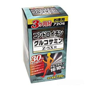 【おひとり様3個まで限定特価】新コンドロイチングルコサミンZ－SX粒 (216g)（300mg×約720粒）コラーゲン＆サメ軟骨…