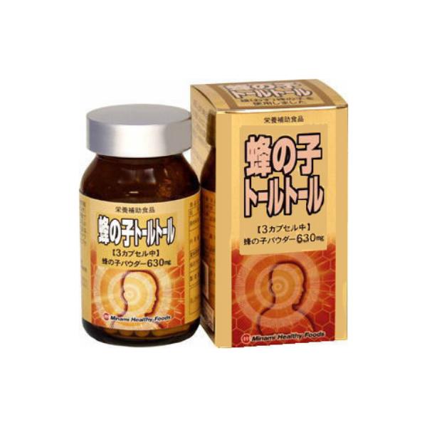 ローヤルゼリーや花粉を摂って育った産卵後18〜21日目のミツ蜂の雄の子のみ使用。成分を損なわないように真空凍結粉末にしハードカプセル化しました。【内容量】377mg（内容量300mg）×90カプセル　（約30日分）【1日の目安】3カプセル【...