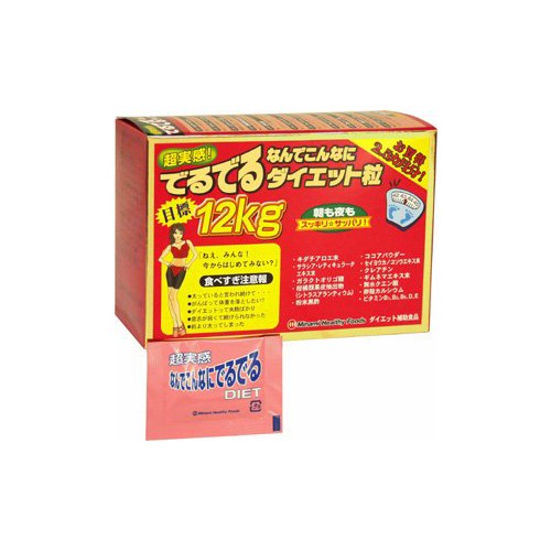 [賞味期限：2021年7月まで] 超実感なんでこんなにでるでるダイエット粒 6粒×75袋入 ミナミヘルシーフーズ 【 訳あり アウトレット 在庫処分 】【あす楽対応】