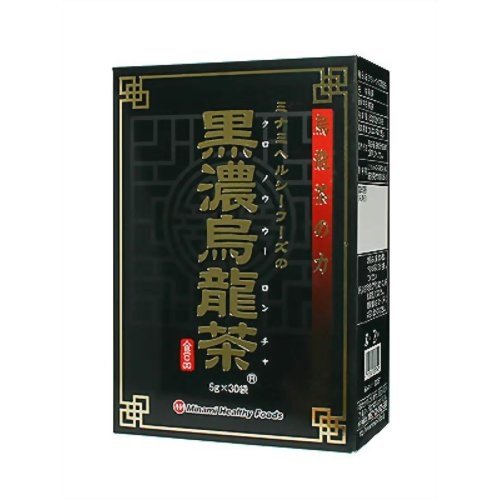 [賞味期限：2022年5月まで] 黒濃烏龍茶 (クロノウウーロンチャ) 5g×30袋 ミナミヘルシーフーズ 【 訳あり アウトレット 在庫処分 】【あす楽対応】