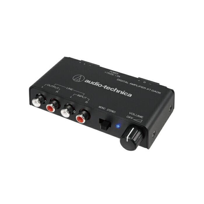 【送料無料】オーディオテクニカ　小型デジタルパワーアンプAT-DA05コンパクトかつ軽量なサイズ