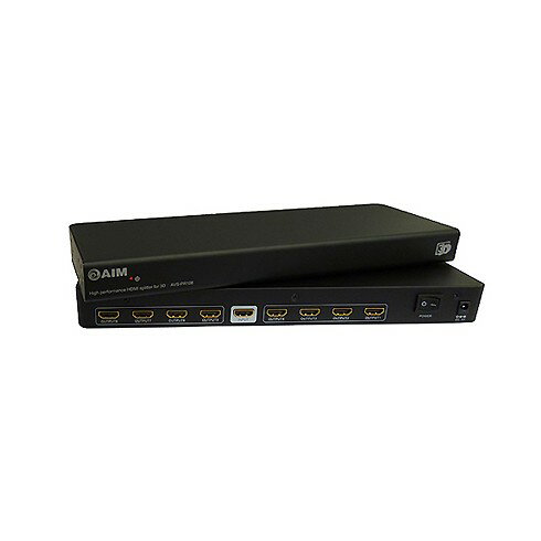 【送料無料】 HDMIスプリッター （分配器） AVS-PR108 HDMI 分配器 分配 スプリッター 同時出力 3D対応