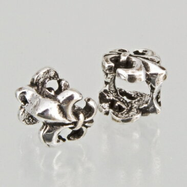 【数量4までDM便164円】シルバービーズ5033(チャーム型)charm style (lili) beads【プラチナショップ】【プラチナSHOP】