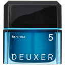 ナンバースリー DEUXER(デューサー) ワックス5 ハード 80g ヘアケア スタイリング 髪型 ワックス キープ セット力 ジェル ハード 立体感 毛先 香りヘア ワックス メンズ スタイリングワックス 整髪料