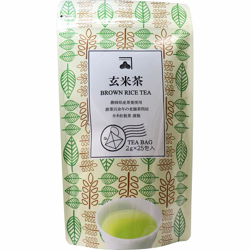 【おひとり様8個まで】玄米茶 ティーバッグ 2g×25包 玄米茶 ティーバッグ 玄米茶 ギフト