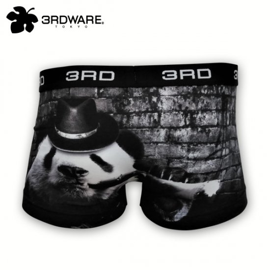 乐天商城 - メンズ アンダーウエア ボクサーパンツ 3RDWARE サードウェア パンダ マフィア Panda Mafia 3RDWARE