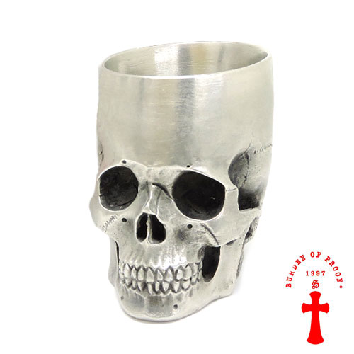 バーデンオブプルーフ BURDEN OF PROOF シルバーアクセ BOFP-210 ぐい呑みスカル ショットグラス 第二弾 おちょこ スカル 骸骨 グラス