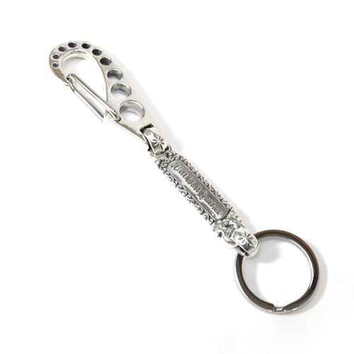 【BWL】Bill Wall Leather ビルウォールレザー送料無料　カスタム/2000 CILP W/ WAVE CYLINDER TAG KEY CHAIN