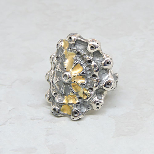 【BWL】Bill Wall Leather ビルウォールレザー R393 / C カスタム CUSTOM SUN RING 18K OVERLAY 【BWL】Bill Wall Leather ビルウォールレザー R393 / C カスタム CUSTOM SUN RING 18K OVERLAY