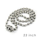 【BWL】Bill Wall Leather ビルウォールレザーLARGE BALL CHAIN (23inch) 5.5mm ラージボールチェーン 58cm ...