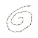 【BWL】Bill Wall Leather ビルウォールレザーSMALL CROSS LINK NECKLACE (20inch)/スモールクロスリンクネック...