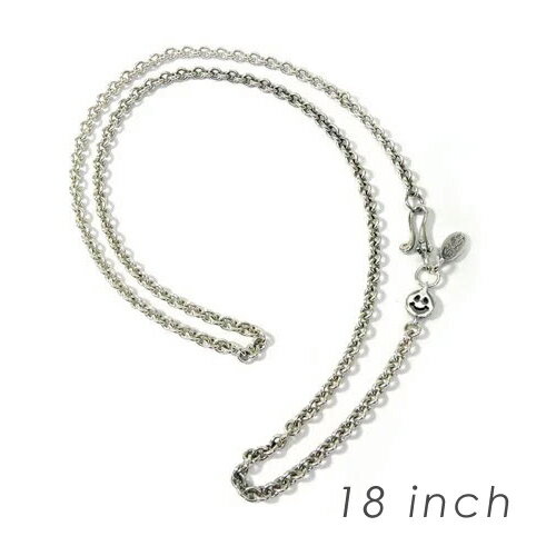 yBWLzBill Wall Leather rEH[U[Round Chain Necklace w/ Tiny Charm and Oval BWL Tag 18