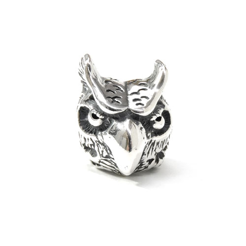 【BWL】Bill Wall Leather ビルウォールレザーOWL BEAD オウルビーズ（1個）/シル...