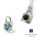 ドクターモンロー Dr MONROE シルバー アクセサリー 南京錠シルバーメンズペンダント/ストーン/天然石(4)