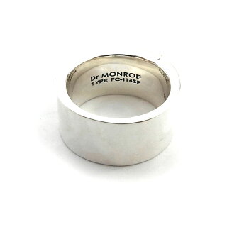 【DrMONROE】ドクターモンローシルバーメンズリング/シルバー×18KGイエローFC-114KSE-SV