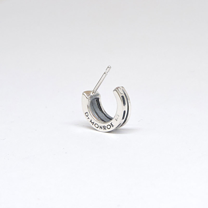 ドクターモンロー Dr MONROE シルバー アクセサリー ホイールフープ ピアス PE-48-SV