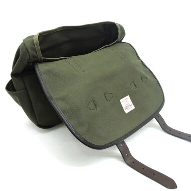 【FILSON】フィルソンMEDIUMFIELDBAGミディアムフォールドバッグ/ショルダーバッグ/ブライドルレザー/ネイビー/タン/グリーン