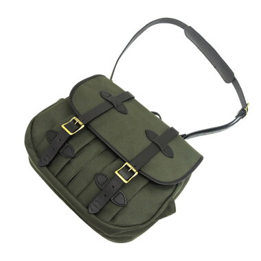 【FILSON】フィルソンMEDIUMFIELDBAGミディアムフォールドバッグ/ショルダーバッグ/ブライドルレザー/ネイビー/タン/グリーン