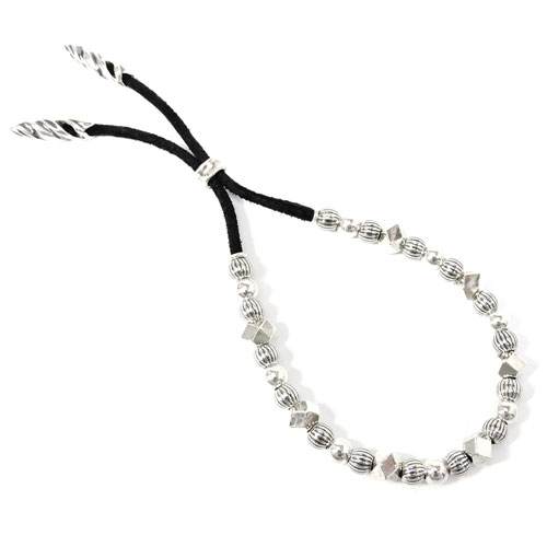 【GIGOR】ジゴロウロジオレザーブレスレット/シルバー/ブレスレット/レザーコード