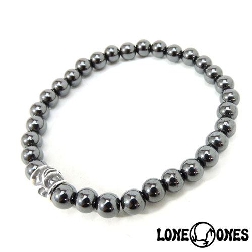 LONE ONES ロンワンズ loneones レナードカムホート LEONARD KAMHOUT シルバーアクセ シルバージュエリー アメリカ製 MF Stone Bracelet - Hawk Bead　Small ストーンブレスレット/ホークビード スモール ストーンブレスレット/6mmストーン/天然石/シルバー