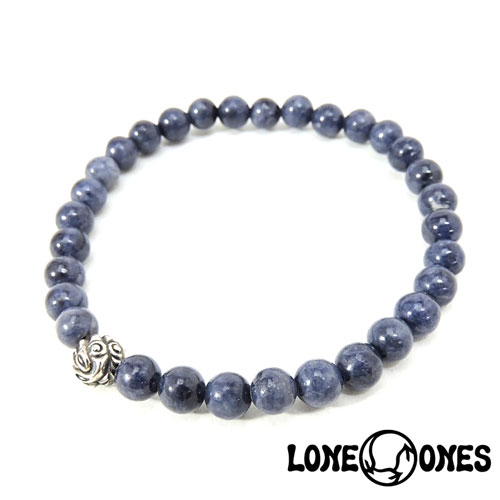 yLONE ONESzYi[hJz[g LEONARD KAMHOUT MF Stone Bracelet - Embossed Nest Small Bead@Xg[uXbg/G{XhlXgr[h X[ Xg[uXbg/6mmXg[/VR/Vo[