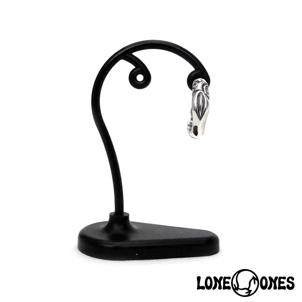 ロンワンズ LONE ONES ロンワンズ loneones レナードカムホート LEONARD KAMHOUT シルバーアクセ シルバージュエリー アメリカ製 MF Earrings: Raven - 1pc　レイブン/シルバーピアス