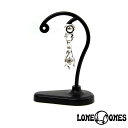 ロンワンズ LONE ONES ロンワンズ loneones レナードカムホート LEONARD KAMHOUT シルバーアクセ シルバージュエリー アメリカ製 KF Earring: Flow (Hug Me) Link with Tear Bell - 1pc　 フロー（ハグミー）リンクwティアベル/シルバーピアス