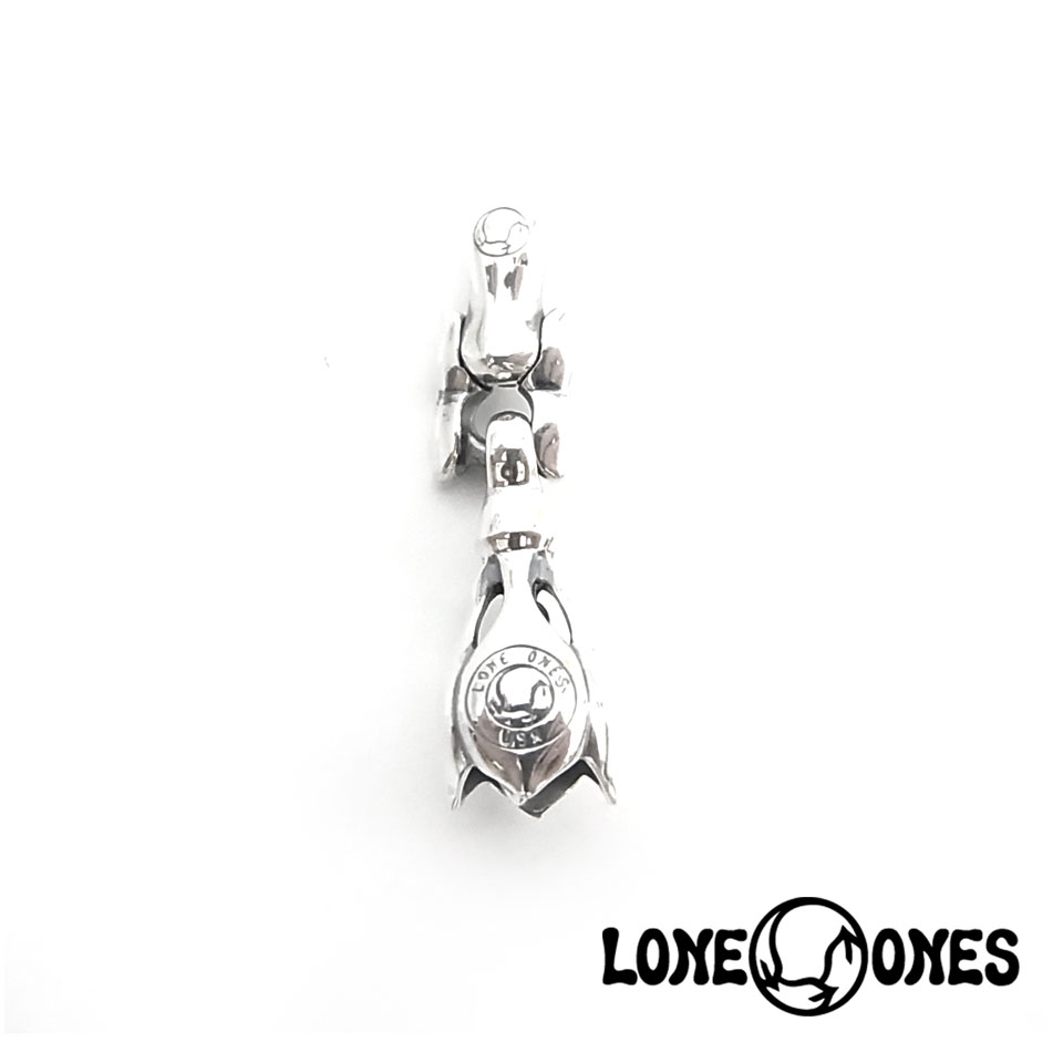 LONE ONES ロンワンズ loneones レナードカムホート LEONARD KAMHOUT シルバーアクセ シルバージュエリー アメリカ製 KF Key Clasp: Tear Bell - Small　KFキークラスプ:ティアベル‐スモール