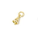 LONE ONES ロンワンズ loneones レナードカムホート LEONARD KAMHOUT シルバーアクセ シルバージュエリー アメリカ製 MF Pendant: Crane Bell - Extra Small - 18K クレーンベル-エクストラスモールK18ペンダント/ゴールド/クレーン