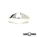 ロンワンズ 指輪 メンズ LONE ONES ロンワンズ loneones レナードカムホート LEONARD KAMHOUT シルバーアクセ シルバージュエリー アメリカ製 MF Ring: Silk - Large　シルクリング　ラージ/シルバーリング