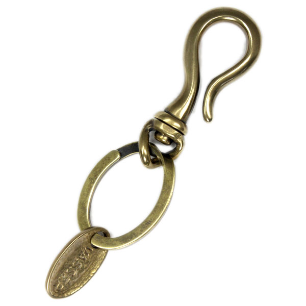 【VASSER】バッサー送料無料 Classic Solid Key Chain Brass(クラシックソリッドキーチェーンブラス)/キーチェーン/真鍮/シンプル/メンズ