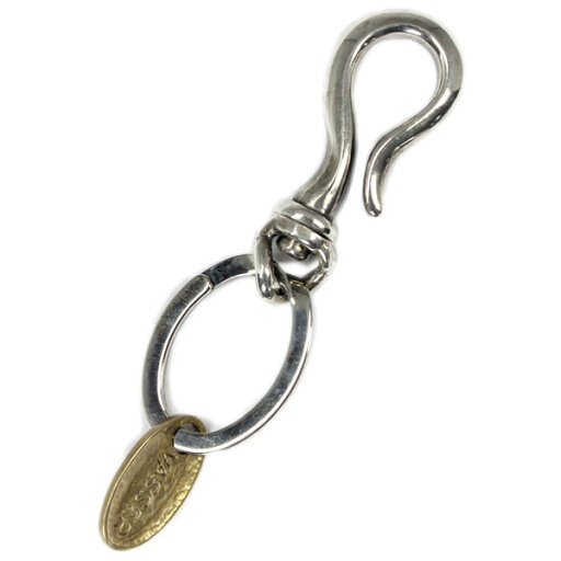 【VASSER】バッサー送料無料 Classic Solid Key Chain Silver(クラシックソリッドキーチェーンシルバー)/キーチェーン/シルバー/真鍮/シンプル/メンズ 【VASSER】バッサー送料無料 Classic Solid Key Chain Silver(クラシックソリッドキーチェーンシルバー)/キーチェーン/シルバー/真鍮/シンプル/メンズ