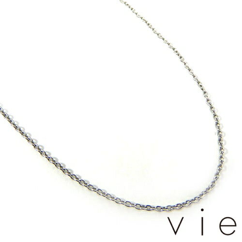 【vie】ヴィー【ネコポス/ポスト投函対応商品】/宅配便も可サージカルステンレスチェーン/小判/コバン/アジャカン付き/アレルギーフリー