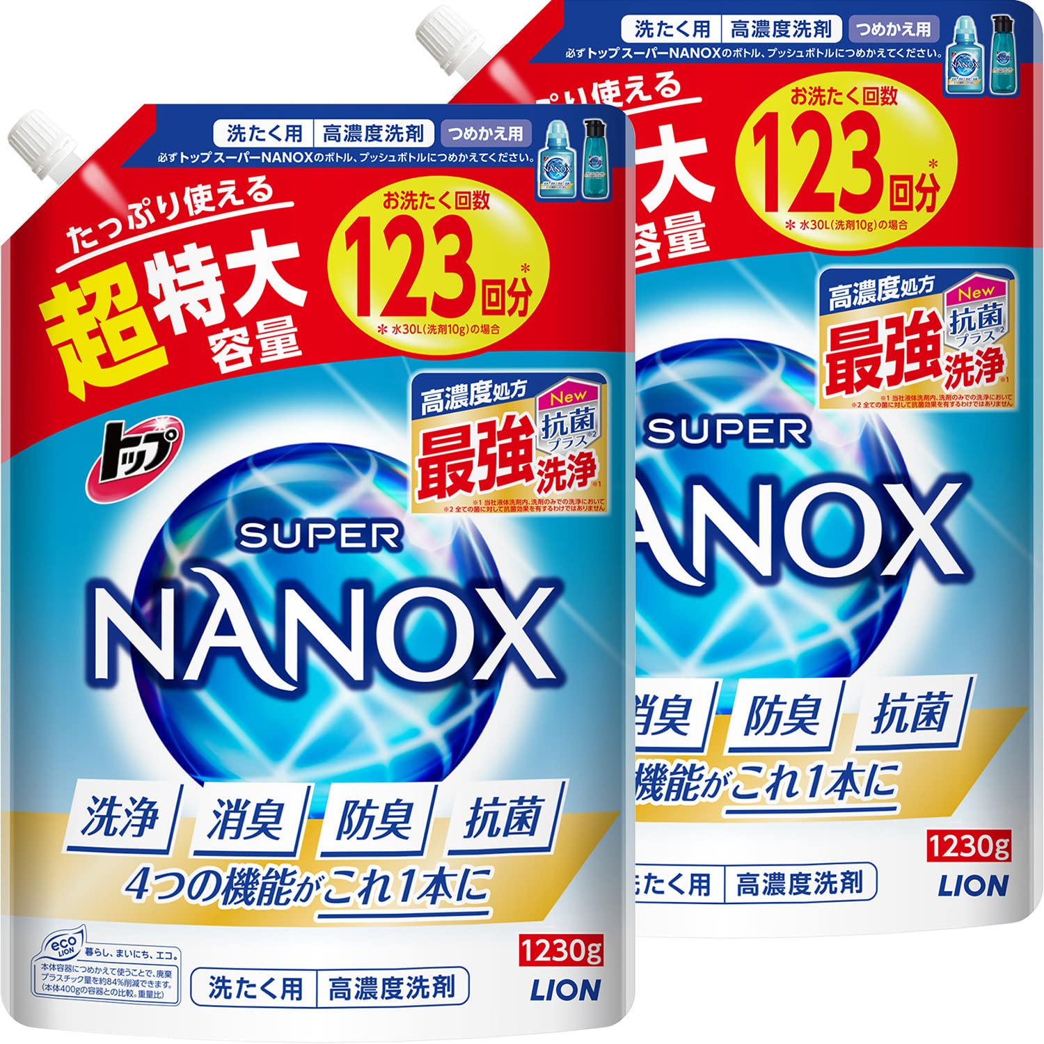 楽天市場】スーパーナノックス 123回分の通販