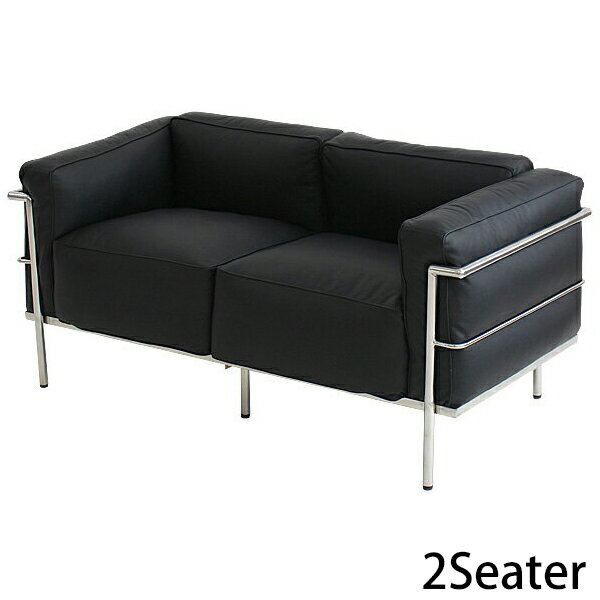 ̵  ӥǥ ӥ奸ǥ ӥǥ ӥ奸ǥ LC3 COMFORT 2P ֥å 2ͳݤ ֥ե ܳ  ȶ  ե ܴ ӡ ǥʡ ػ ӥ ե sofa 2seater  lc333b2pbk