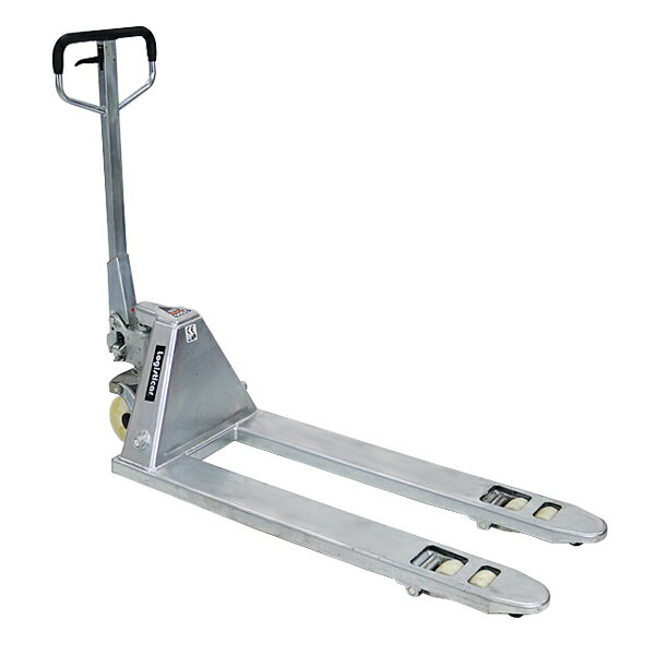 送料無料 ハンドリフト 亜鉛メッキ加工 防錆仕様 幅540mm 2.5t 2500kg オイルポンプ キャスティング製..