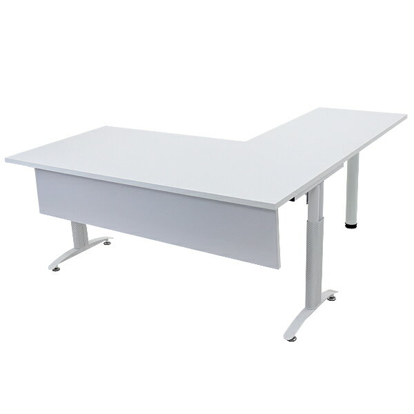 オフィスデスク デスク L字型 幕板