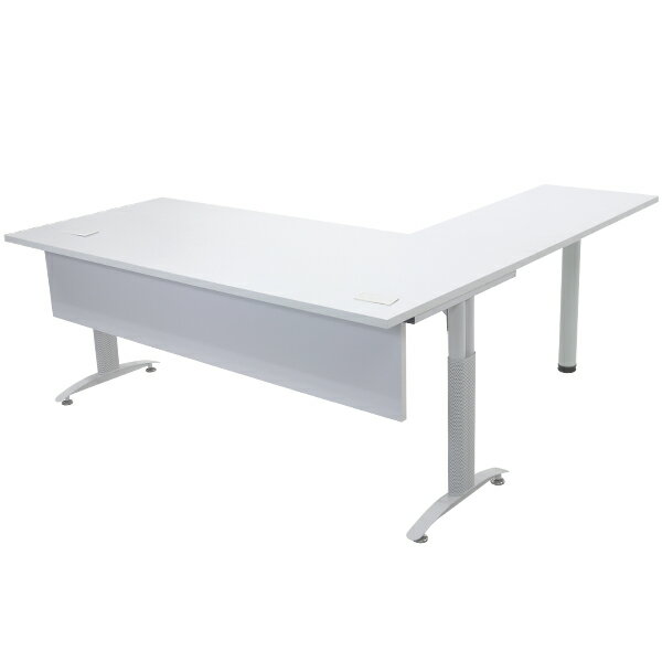 オフィスデスク デスク L字型 幕板