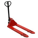 送料無料 ハンドリフト 幅約550mm フォーク長さ約1140mm 約2t 約2.0t 約2000kg 赤 油圧式 ダブルローラー ハンドパレット ハンドパレッ...