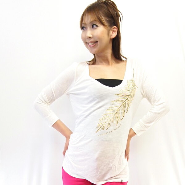 樂天商城 - 送料無料！ARMANI EXCHANGE(アルマーニエスクチェンジ) LADY T-SHIRTS5X1071【smtb-k】 【w4】アルマーニ エクスチェンジ レディース