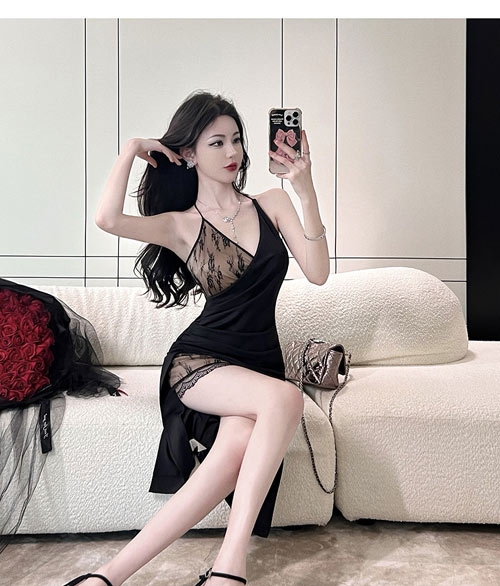 樂天商城 - 再入荷しました。「M&Lサイズ 高級素材スリットバストレース使い切り替えミディアムドレス」和柄、よさこい、おいらん　　ライバー　衣装　コスプレ バレンタイン パーティ　ランキング獲得　コスプレ バレンタイン パーティ