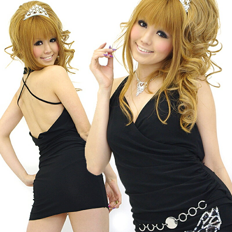 【smtb-k】　【w4】送料無料「沖縄、離島の方除外です」ドレス キャバドレス セクシー ナイトドレス キャバクラ ホステス 水商売 クラブ ホステス 水商売 バレンタイン パーティ　【悩殺！バッククロースバタフライスパンコールチェーンSEXYドレス】